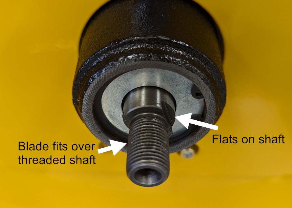 Gear Driven Spindle Shaft