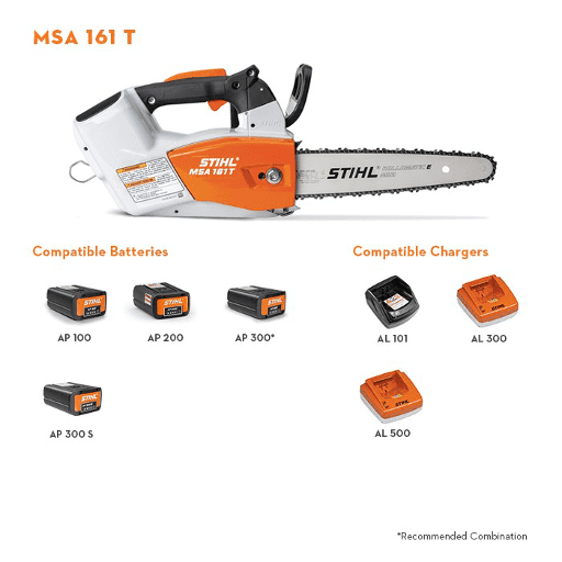 Stihl MSA 161 T Chainsaw compatibility