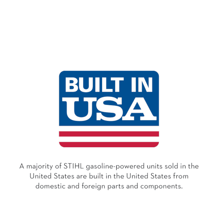 STIBuiltInUSA - Jerry's Small Engine Supply Co Most Stihl Products Built in USA